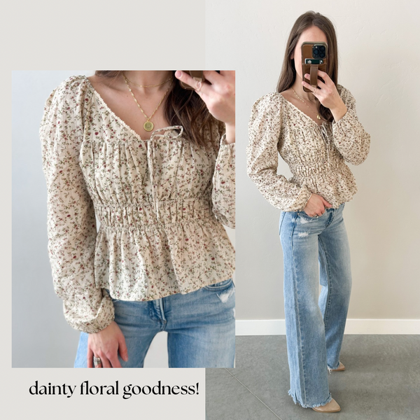 Leni Floral Blouse