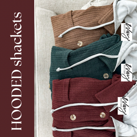 Leo Hooded Soft Texture Shackets [3 colors]