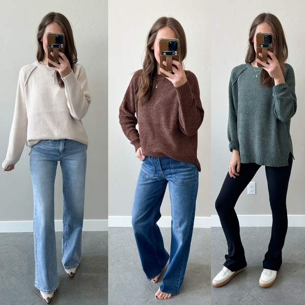Cozy Beyond Believe Sweater [4 colors]