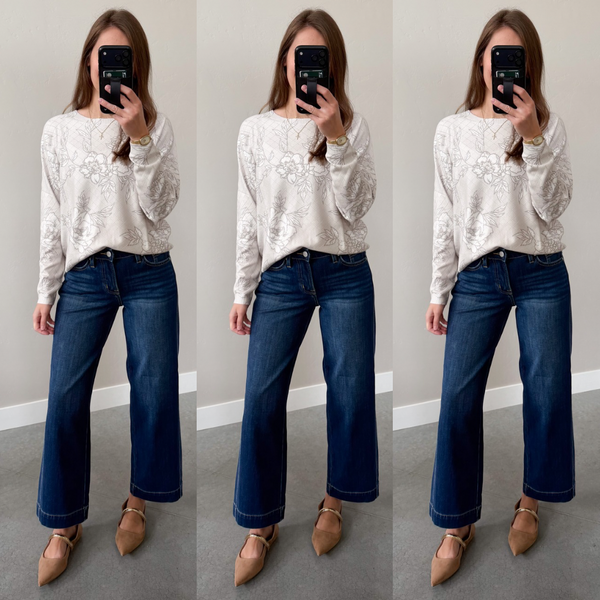Piper Floral Knit