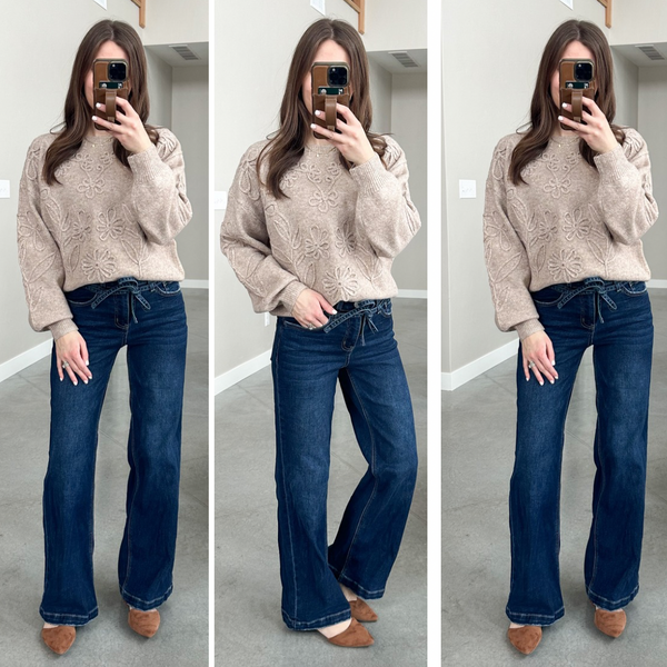 Tone it Floral Knit