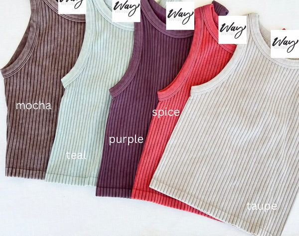 Seamless Dream Ribbed Tank [variety]