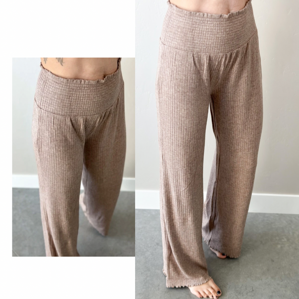 Deluxe Luxurious Thick Ribbed Pj SET [top & bottom included!]