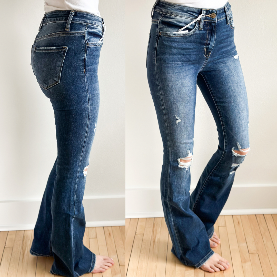 Backroad High Rise Flare Jeans