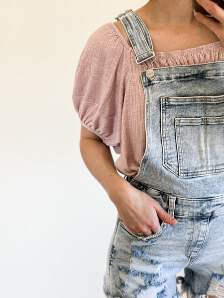 Meadow Overalls [light wash]